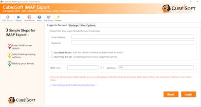 CubexSoft IMAP Backup Tool for Mac & Win gallery image