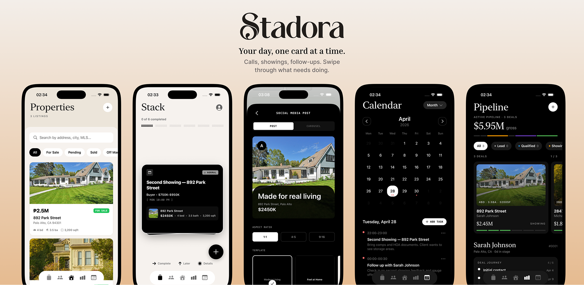 Stadora AI launch - Real Estate CRM  gallery image