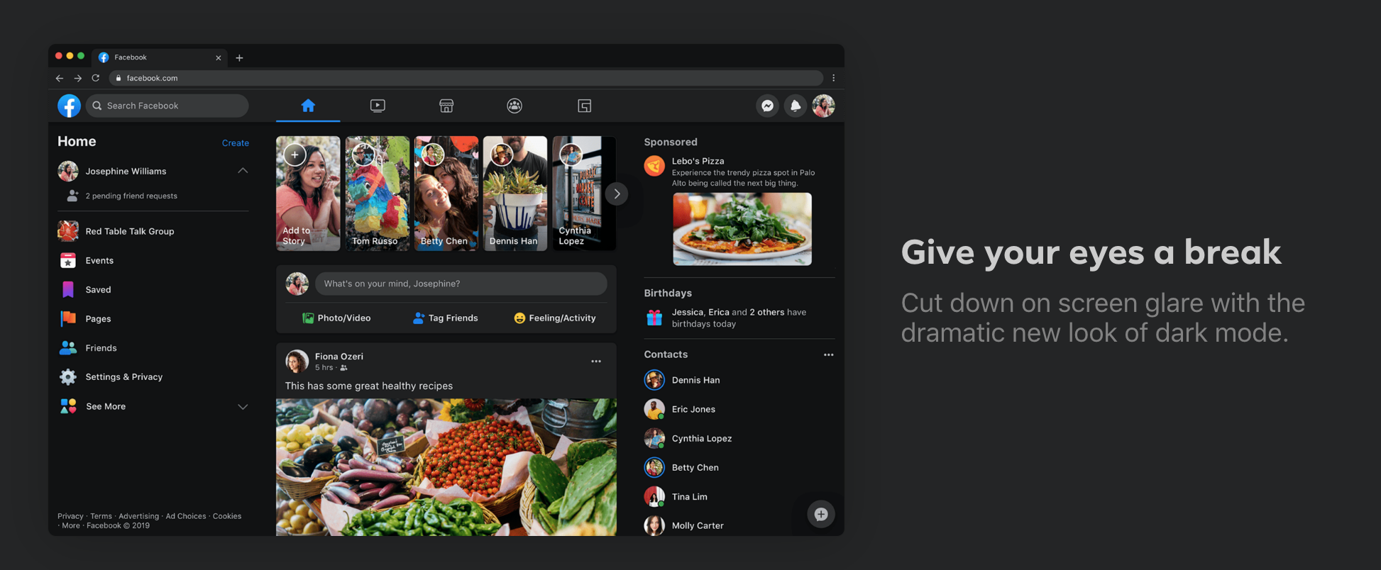 New Facebook Design gallery image