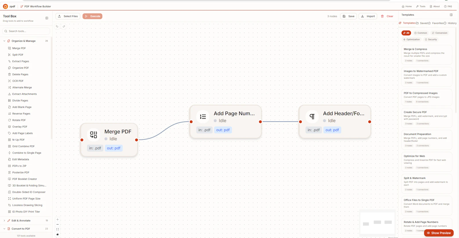 zPDF 118 Tools & PDF Workflow Automation screenshot 2