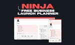 NINJA Notion Launch Planner image