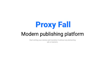 Proxy Fall gallery image