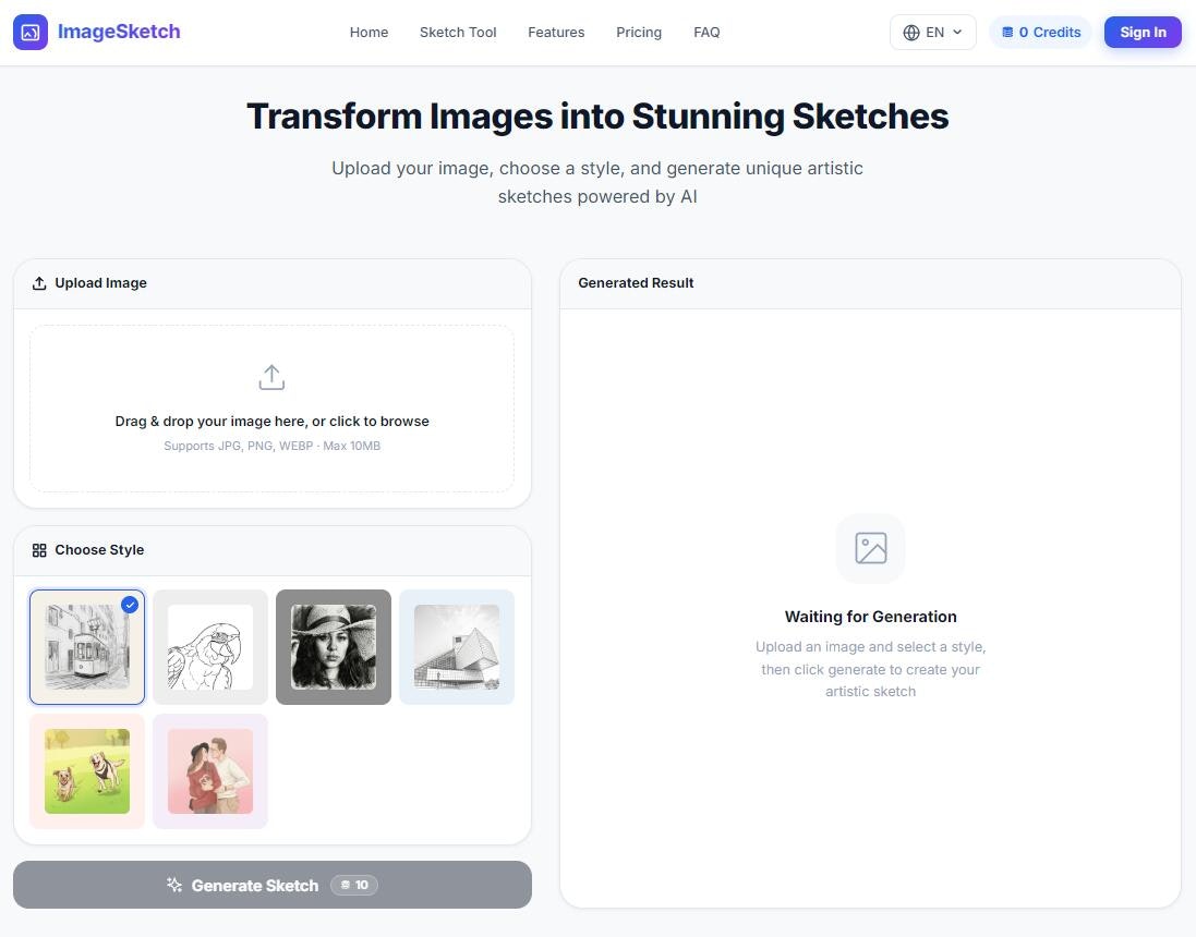 ImageSketch AI gallery image
