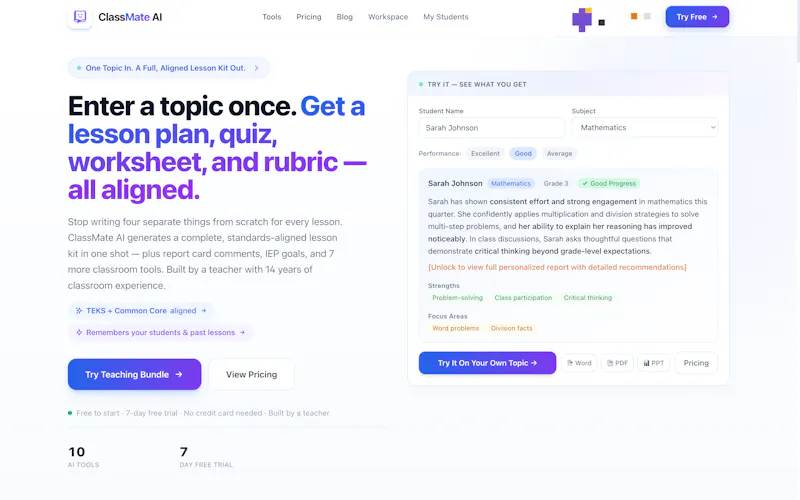 ClassMate AI screenshot 4