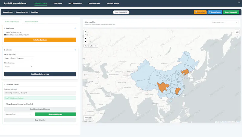 Spatial Research Suite screenshot 1