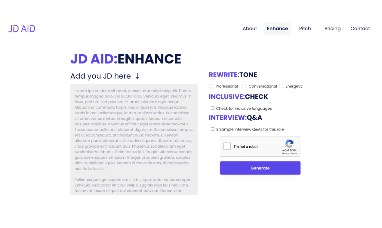 JD AID - Генерировать и улучшать должностные инструкции - приводятся в действие AI медиа 3