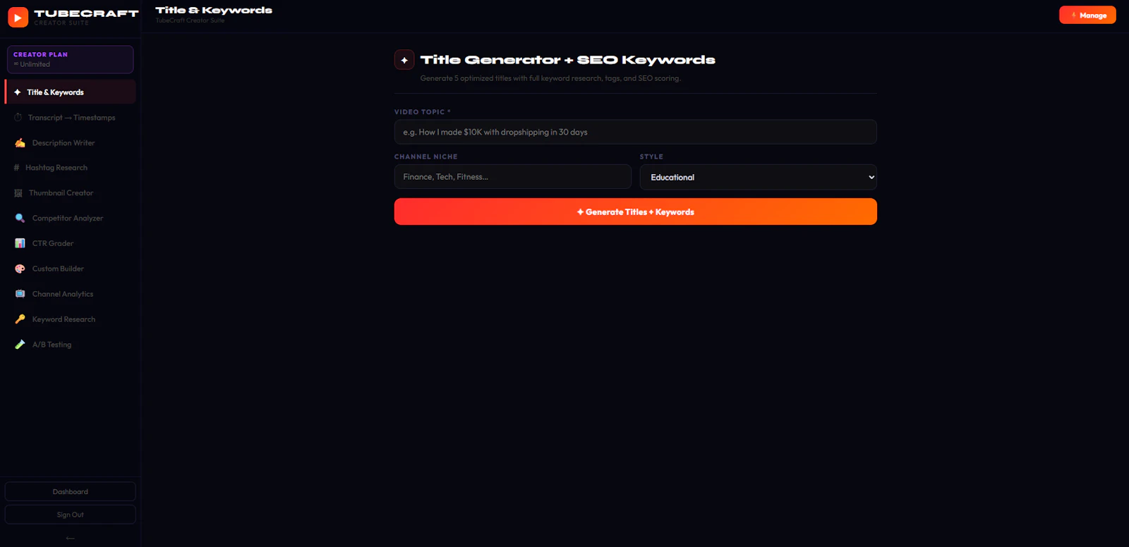 TubeCraft screenshot 2