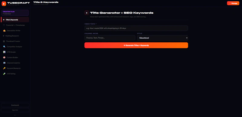 TubeCraft screenshot 2