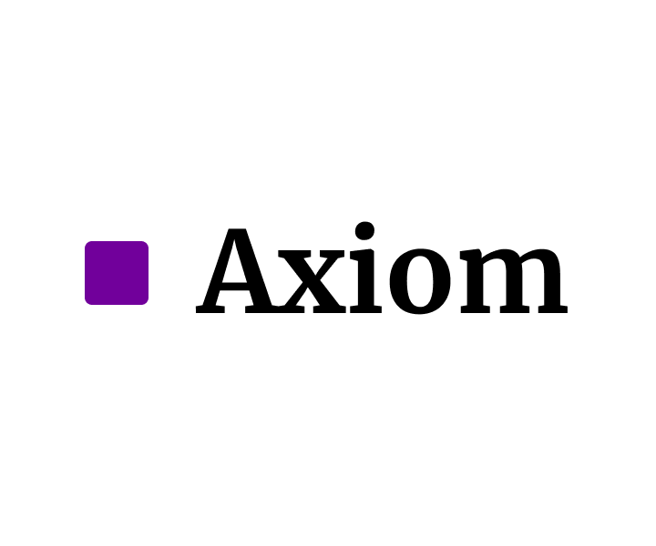 Axiom - Product Hunt launch logo and brand identity