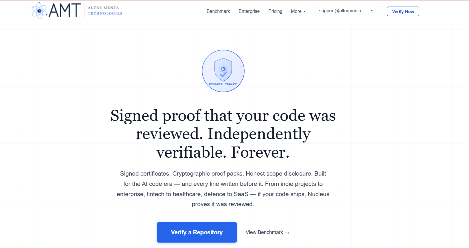 Nucleus Verify gallery image
