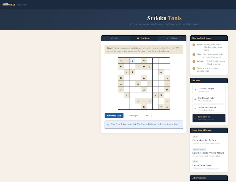 Stillwater Puzzle Tools screenshot 5