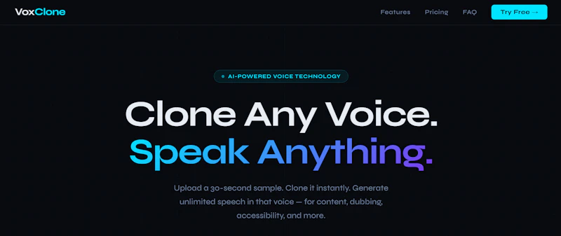 Voxvoice screenshot 1