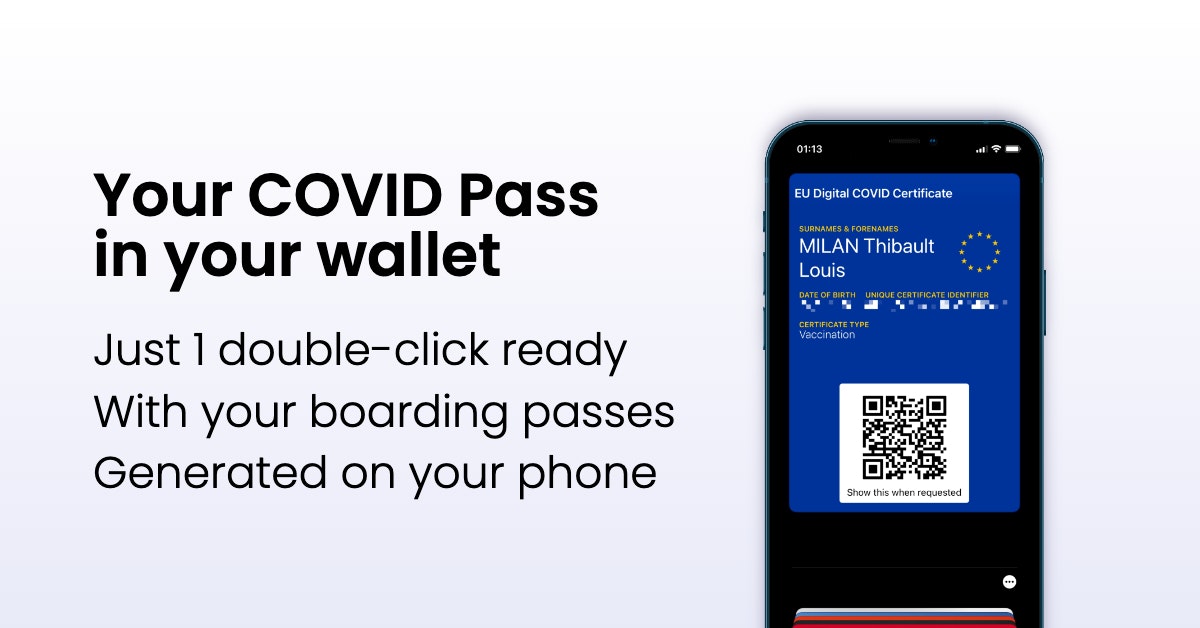 EU Digital COVID Certificate to Passbook gallery image