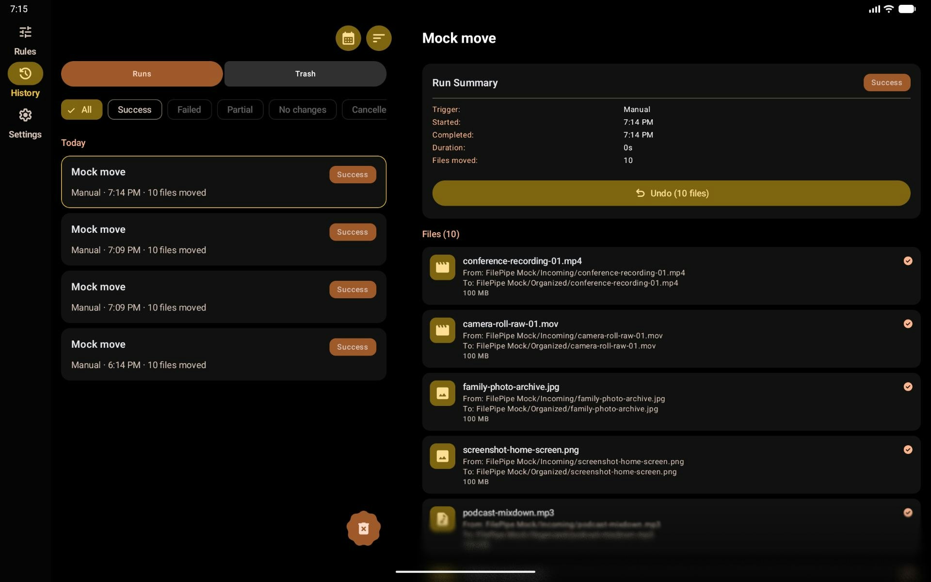 FilePipe: Auto Files Organizer gallery image