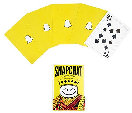 Snapchat Playing Cards media 1
