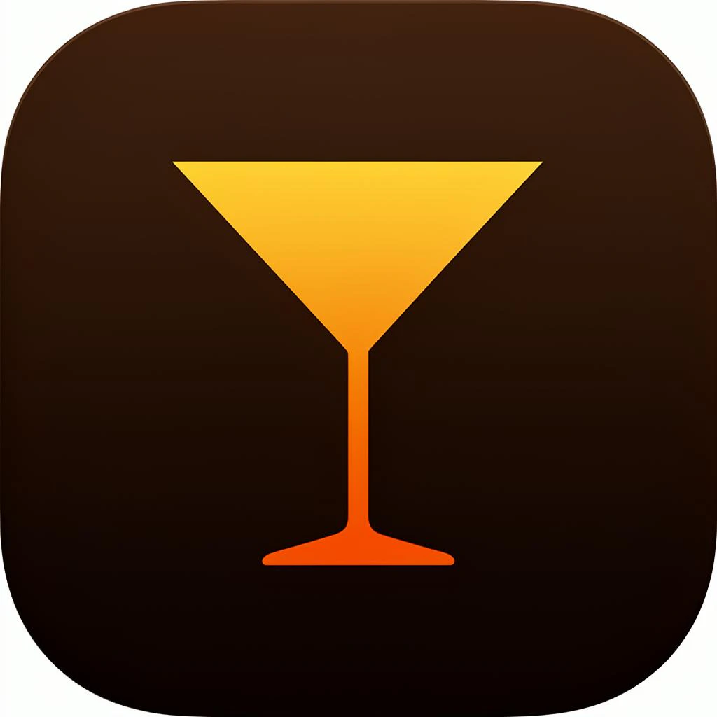 Reverse Recipe — Cocktail Finder 로고