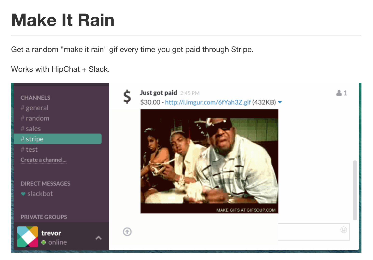 GitHub - fitztrev/make-it-rain: Animated gif notifications whenever you get  paid through Stripe