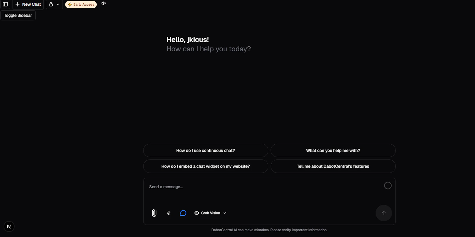 DabotCentral screenshot 1