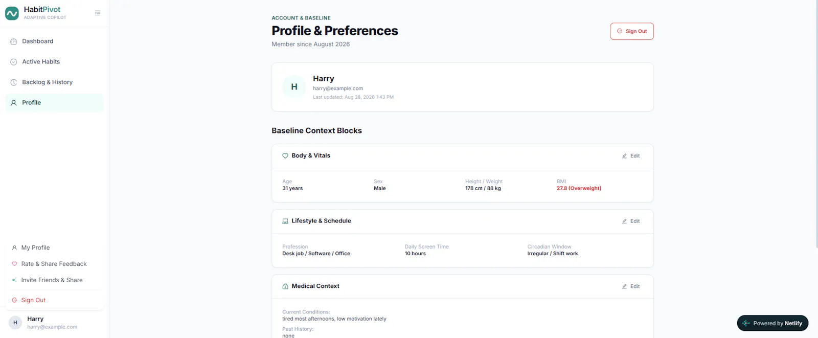 HabitPivot screenshot 8
