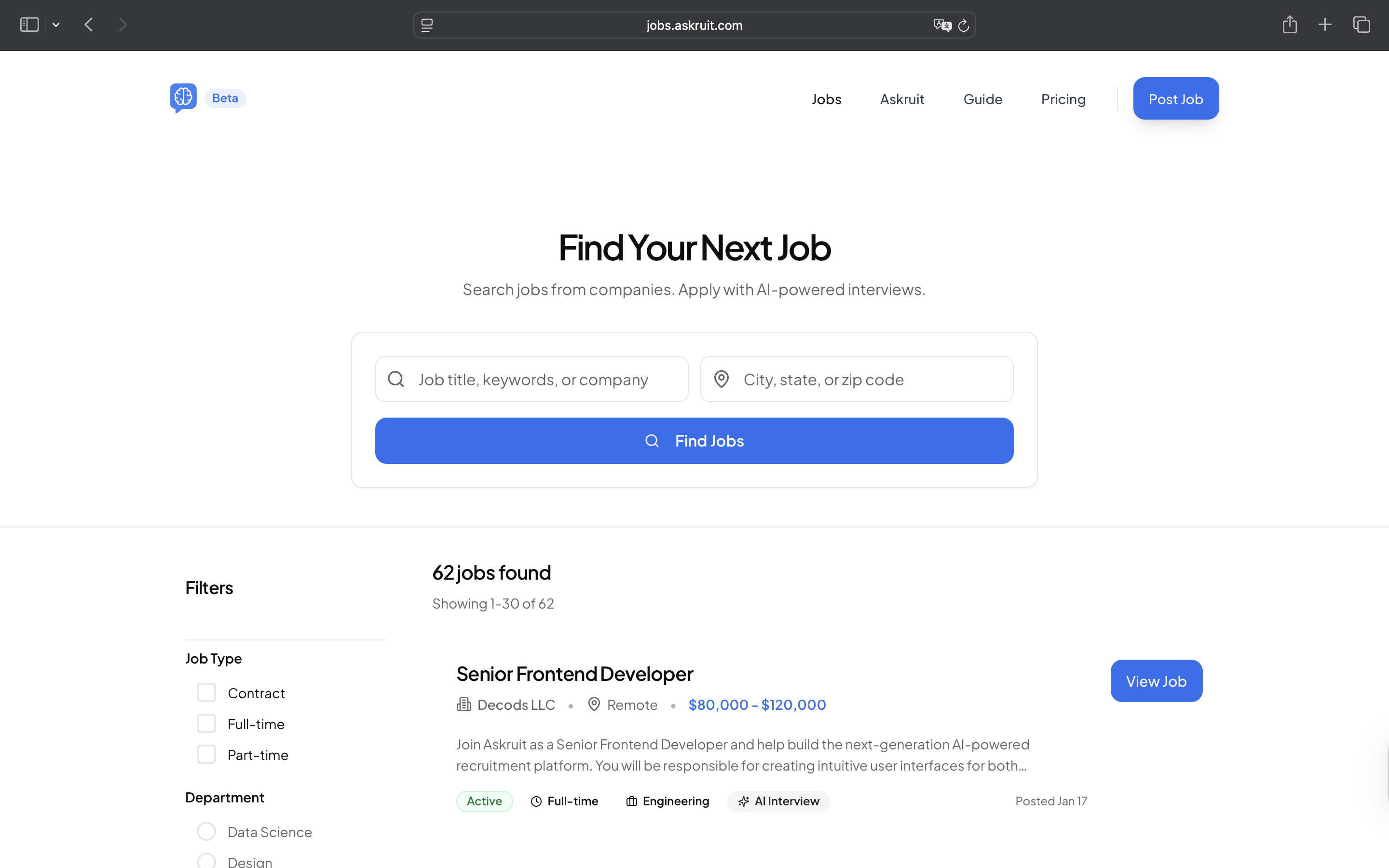 Askruit Jobs gallery image