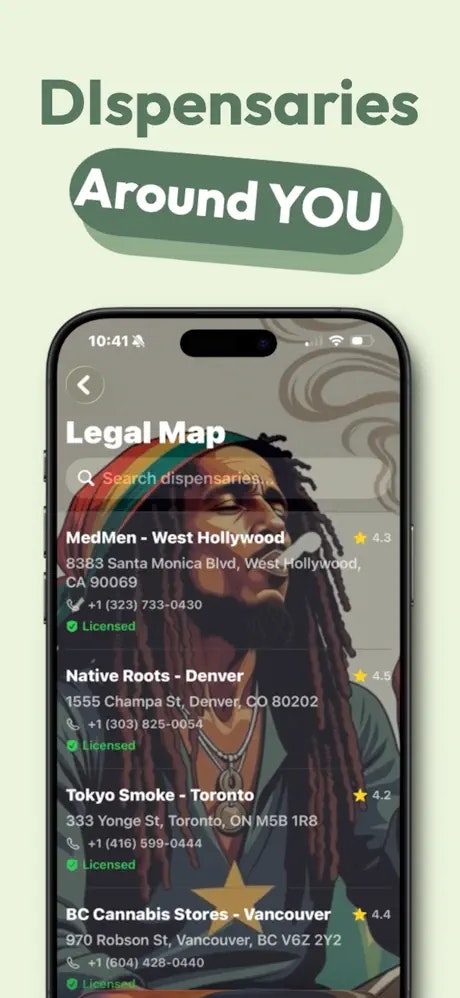 WeedIN - Main product screenshot demonstrating key features and user interface