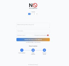 No As A Service gallery image