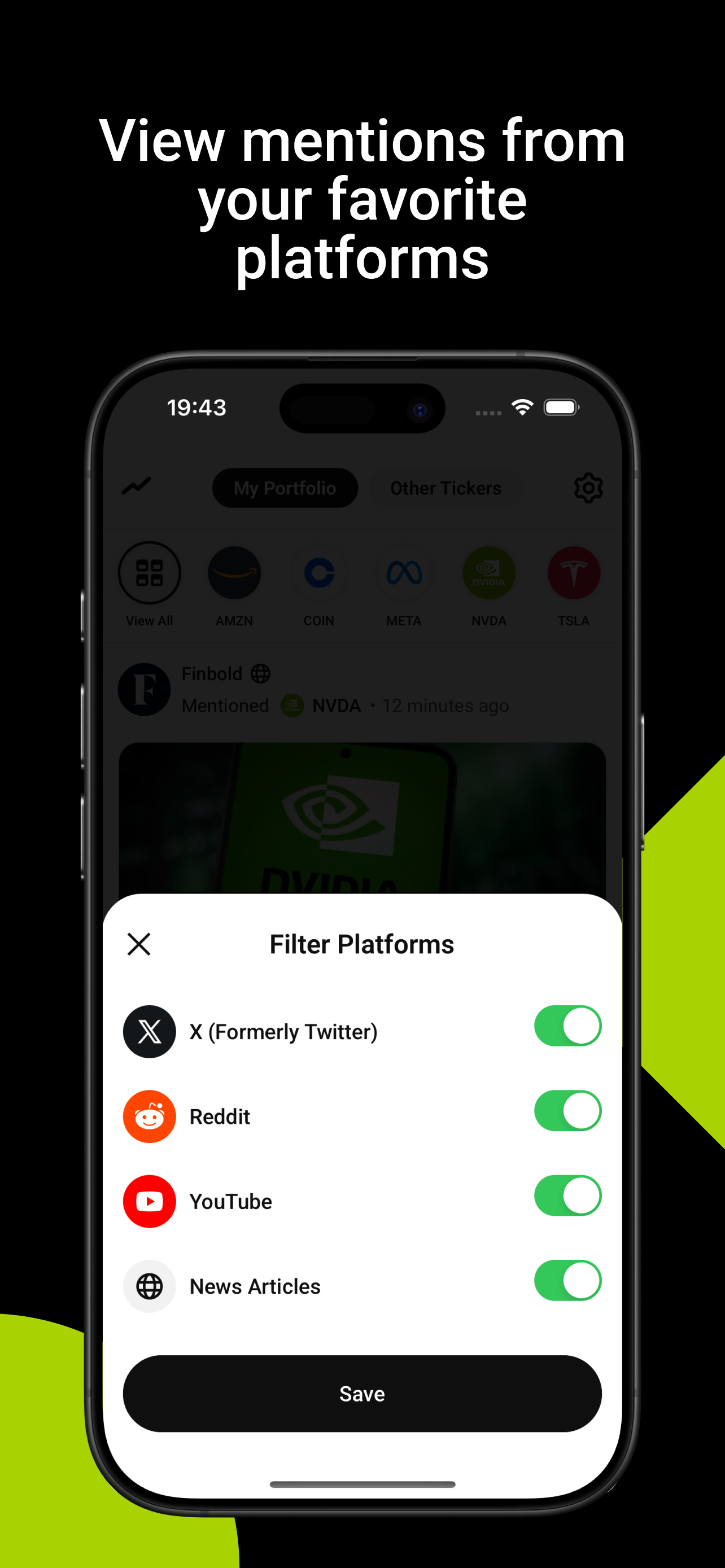 TickerMentions - Screenshot 4 preview