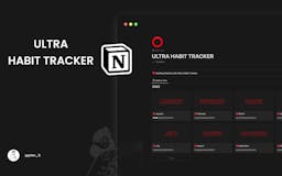 [NOTION] ULTRA HABIT TRACKER media 2