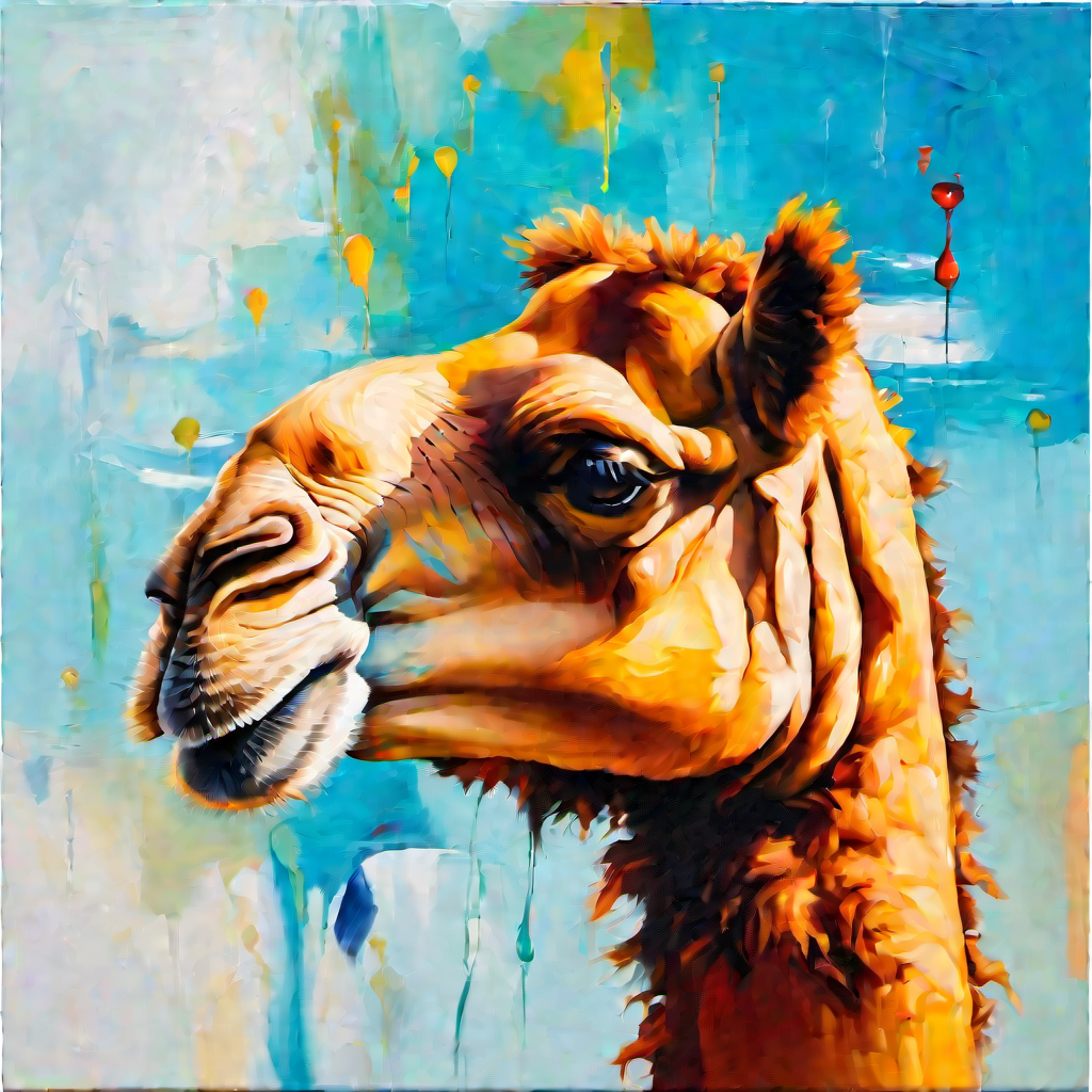 Gforce AI -schilderij - Generatieve A.I.Kunstwerk op aanvraag media 18