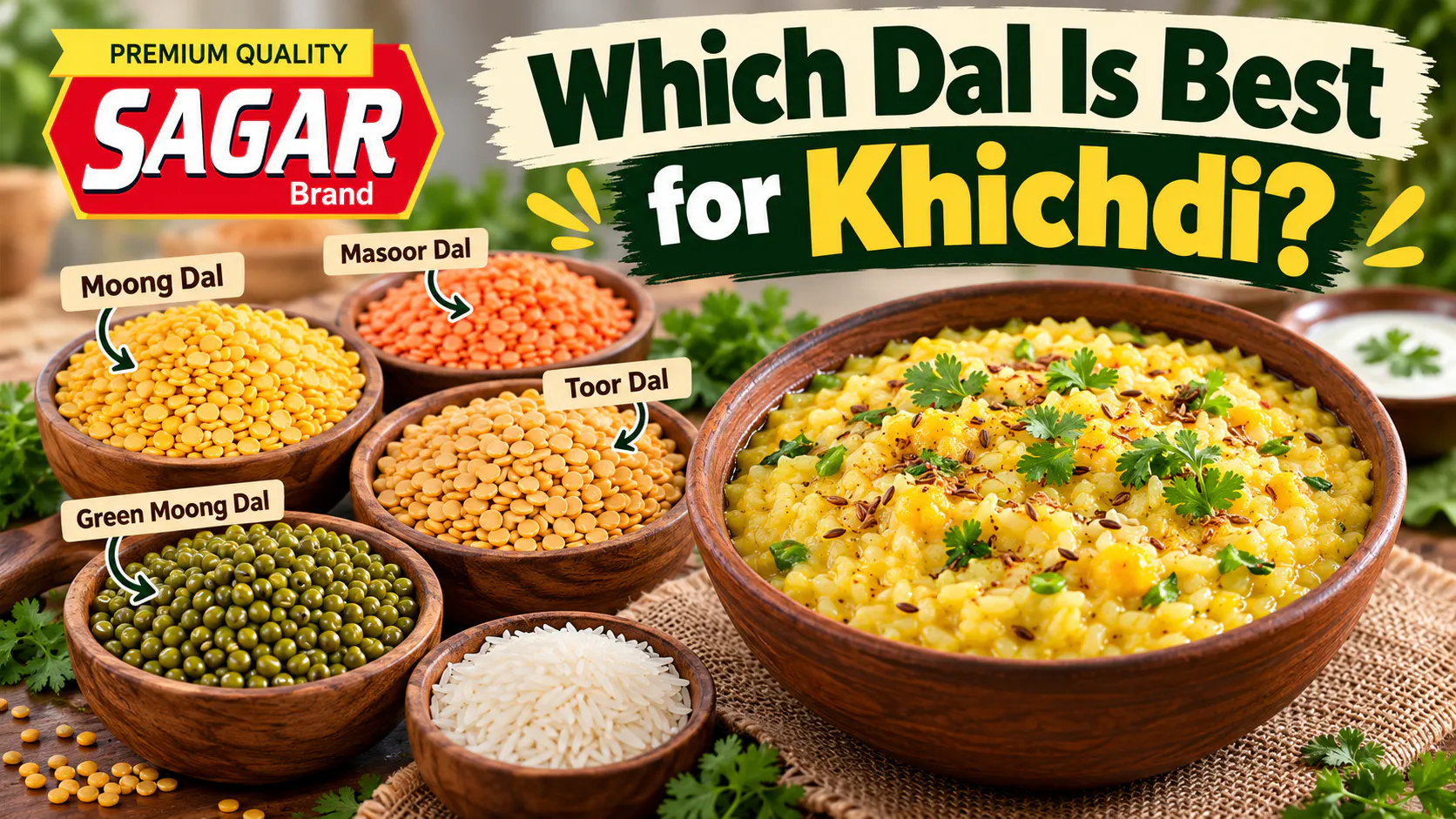 Which Dal Is Use in Khichdi? 