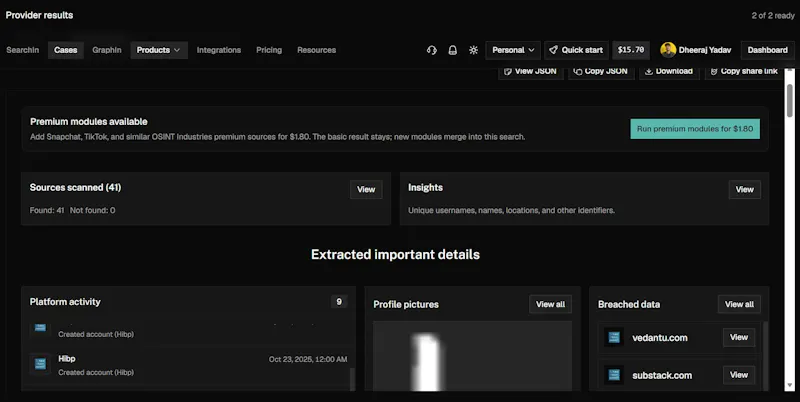SearchIn screenshot 3