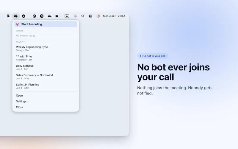 MeetingMemo screenshot 3