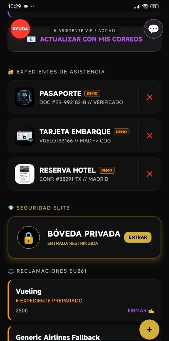 Travel-Pilot: AI co-pilot for flights gallery image