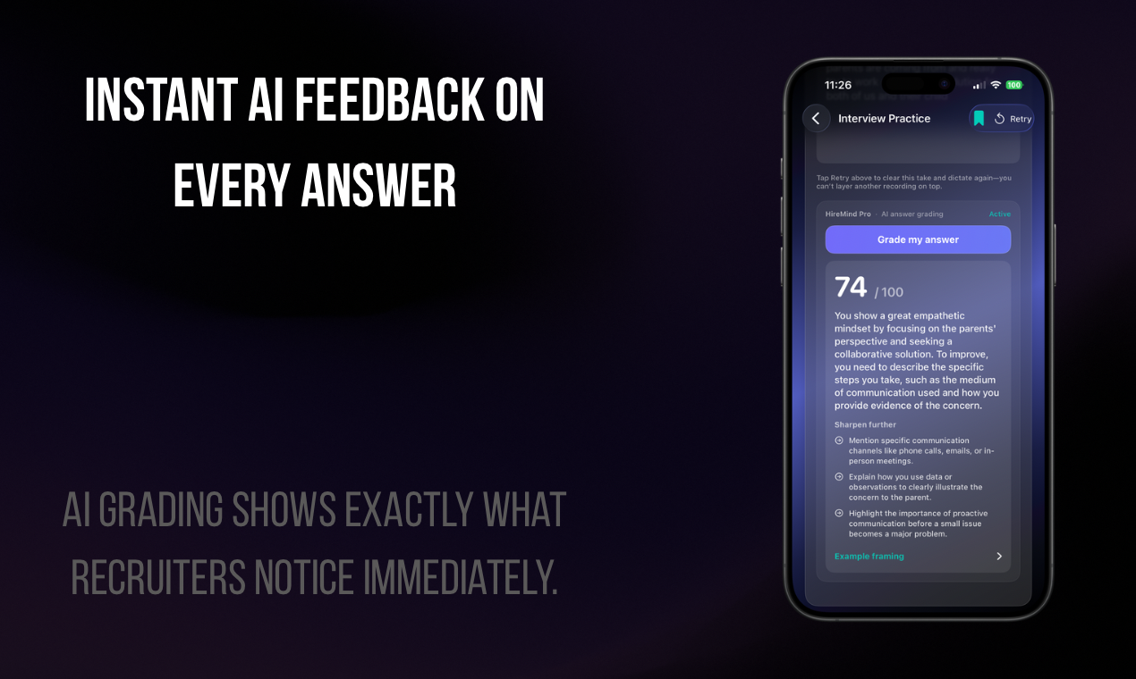 HireMind: AI Interview Coach gallery image
