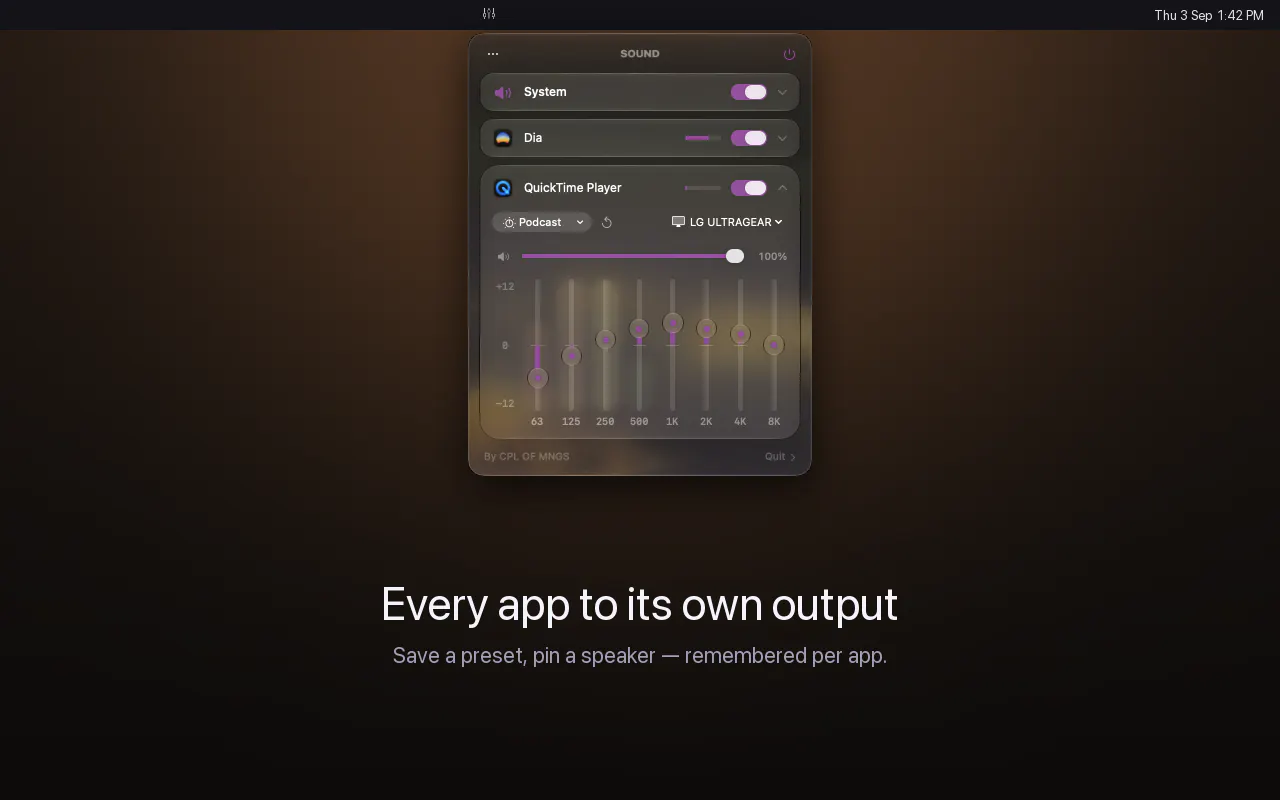 SOUND gallery image