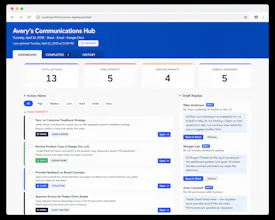 Claude Communications Dashboard Skill gallery image