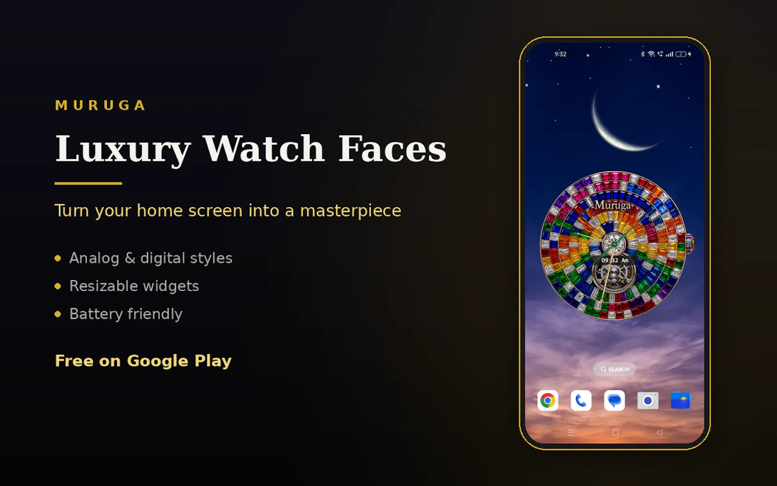 MURUGA Clock Widget screenshot 6