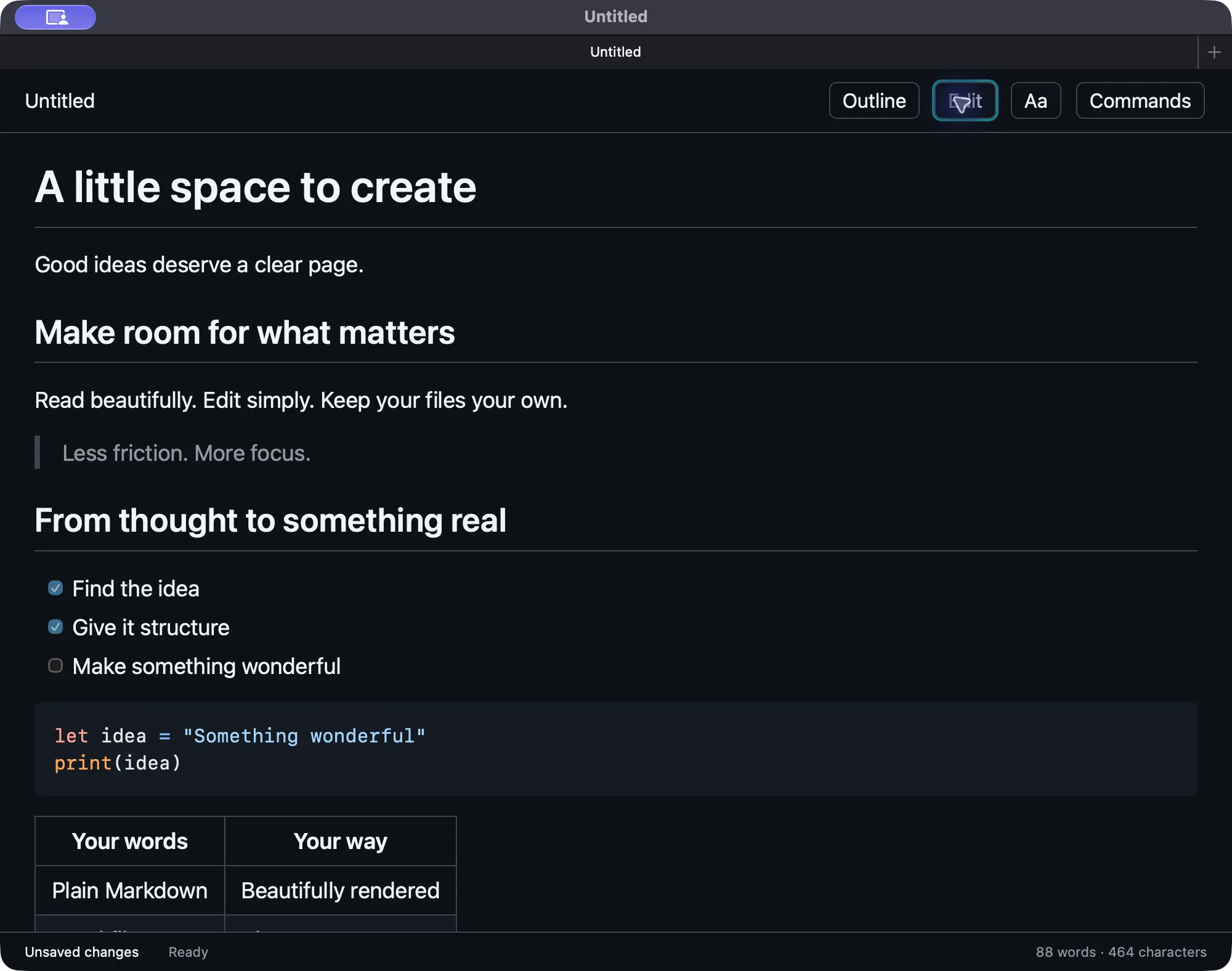 Markdown for Mac gallery image