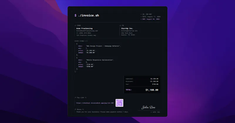 InvoiceDeck 2.0 screenshot 2
