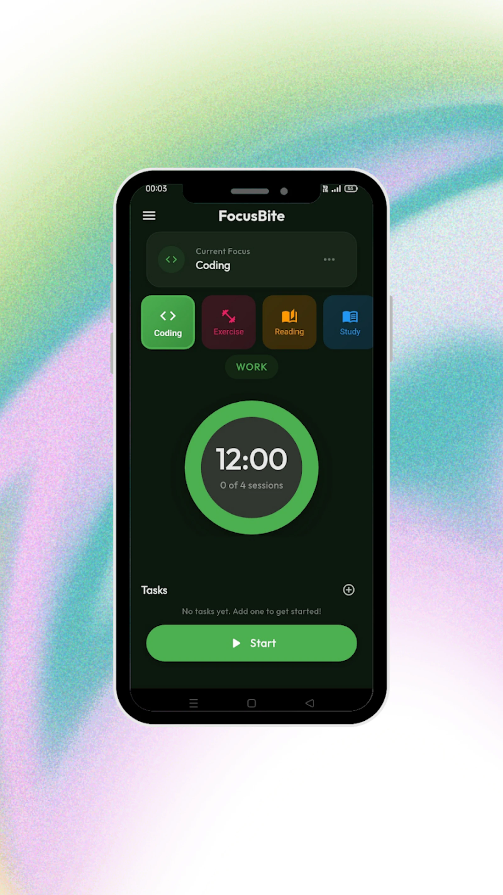 Pomodoro FocusBite screenshot 5