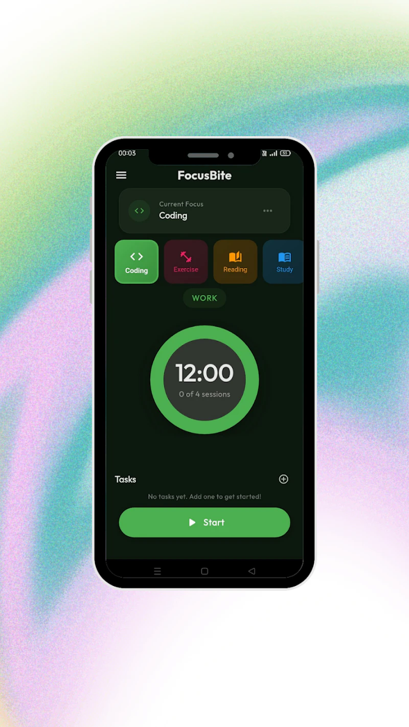 Pomodoro FocusBite screenshot 5