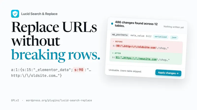 Lucid Search & Replace screenshot 1 (video preview)