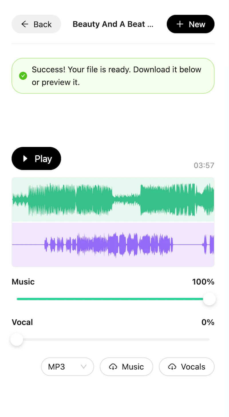 AI Vocal Remover screenshot 3