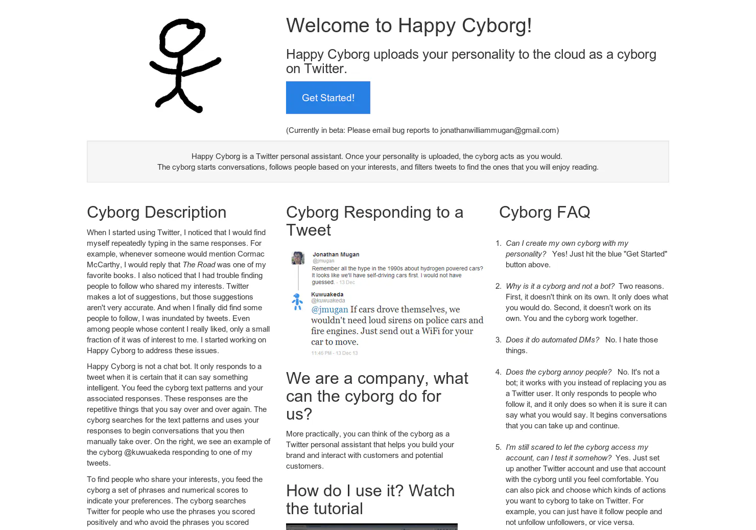 Happy Cyborg