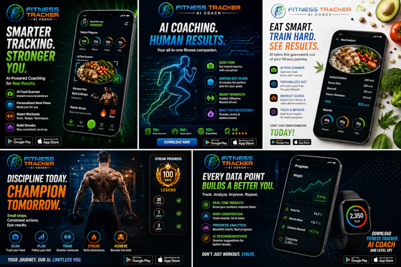Fitness Tracker - Ai Coach screenshot 2