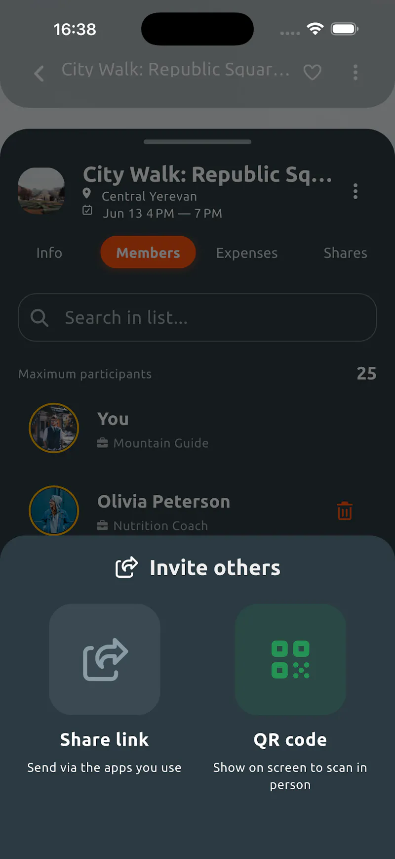 EventSplit screenshot 5