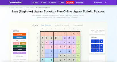 Free Sudoku Online gallery image