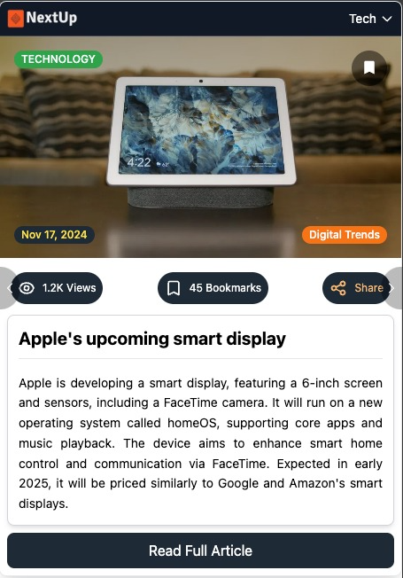 Nextup News media 3