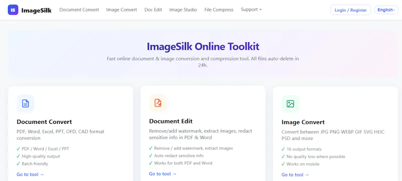 ImageSilk screenshot 2