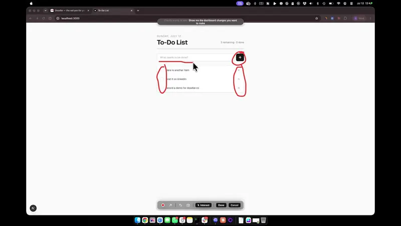 Doodler.co screenshot 1 (video preview)